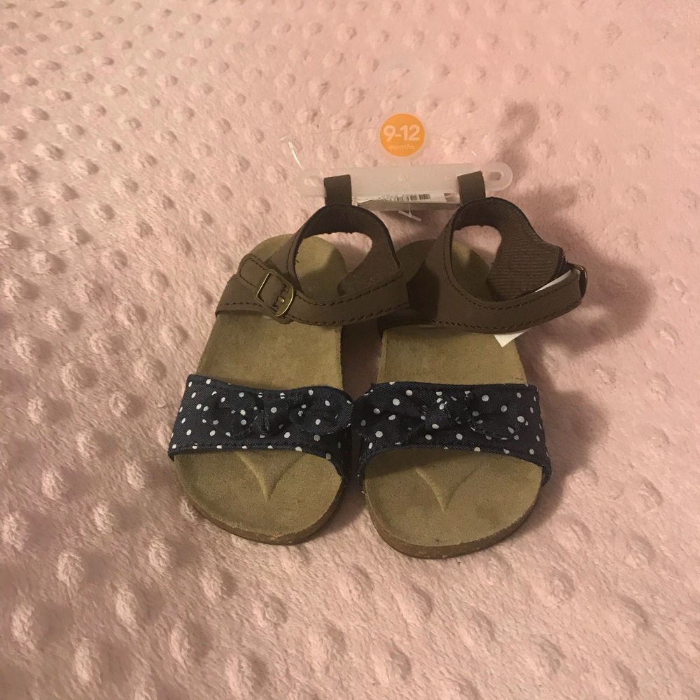 NWT baby girl sandal size 9-12 months